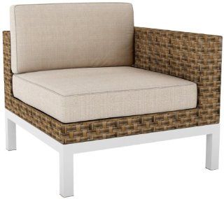 Sonax L 174 GBP Beach Grove L Chair in Saddle Strap Weave : Patio Lounge Chairs : Patio, Lawn & Garden