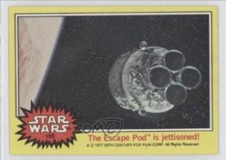 The Escape Pod is jettisoned (Trading Card) 1977 Star Wars #155: Entertainment Collectibles