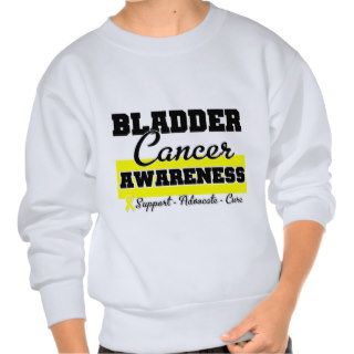 Bladder Cancer Awareness Pull Over Sweatshirt