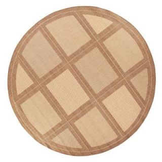 Home Decorators Collection Summit Natural/Cocoa 8 ft. 6 in. Round Area Rug 3100560830