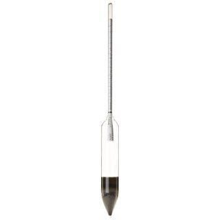 H B Instrument Durac Alcohol Proof Ethyl Alcohol Hydrometer, 185 to 206 percent Range, 305mm Length: Science Lab Hydrometers: Industrial & Scientific