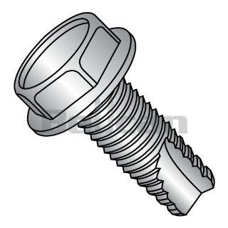 Bellcan BC 10163W188 Unslotted Indented Hex Washer Thread Cutting Screw Type 23 Fully Thread 18/8 Stainless Steel #10 24 X 1 (Box of 2000): Sheet Metal Screws: Industrial & Scientific