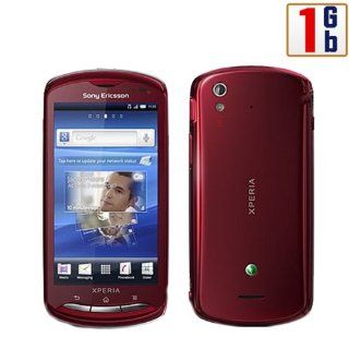 Sony Ericsson Xperia Pro MK16i 1Gb Red WiFi Android Slider Cell Phone: Cell Phones & Accessories