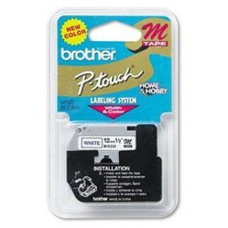 Brother M Series Non Laminated Tape for P touch Printer (MK233)  : Office Products