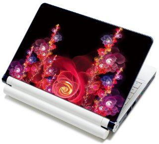 Meffort Inc 15 15.6 Inch Laptop Notebook Skin Sticker Cover Art Decal   Fits Laptop Size of 13" to 16.5" (Included 2 Wrist Pad) (Beautiful Roses): Computers & Accessories
