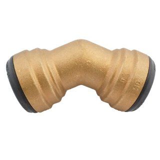 Elkhart Products 10188092 TecTite Low Lead 206 Series 1 1/4 Inch Copper by Copper Push Fit 45 Degree Elbow   Pipe Fittings  
