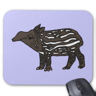 XX  Funny Tapir Cartoon Mousepad