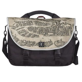 Vintage Pictorial Map of Venice Italy (1573) Laptop Bags