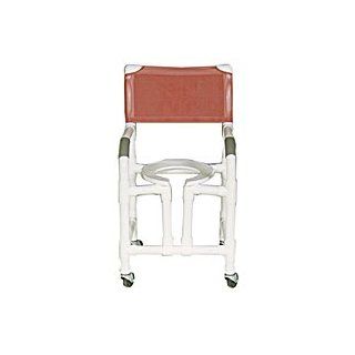 [Itm] 20"W Between Armrests [Acsry To]: PVC Shower Economy Chair   Reclining Showsee description: Health & Personal Care