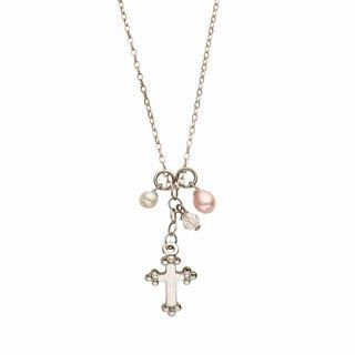 Child Faith Cross Necklace Jewelry