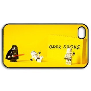Funny Cute Star wars darth vader with stormtrooper iphone 4 4s case Tide Apple iPhone 4 4S Best Case Cover: Cell Phones & Accessories