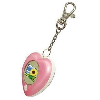 Digital Photo/Picture Frame Heart Key Chain Pink 1.1" LCD Photo Viewer Up to 196 Pictures  Camera And Photography Products  Camera & Photo
