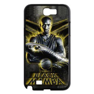 NBA Black Mamba Kobe Bryant superstar SAMSUNG GALAXY NOTE 2 N7100 Best Durable Plastic Case: Electronics
