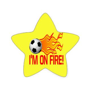 Im On Fire Sticker