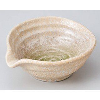 Japanese Ceramic Bowl Nanban Khiva blown six Samurai one side of the story [10.5cm x 9.3cm x 4.2cm] kgr057 202 477: Kitchen & Dining