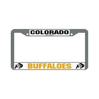 University of Colorado Buffaloes License Plate Frame: Automotive