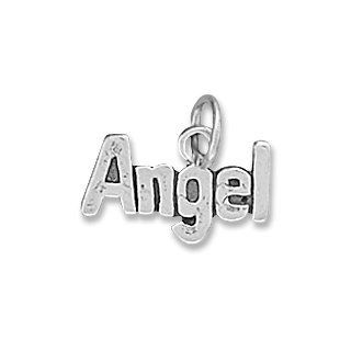 Sterling Silver Angel Charm: Forza Jewelry: Jewelry