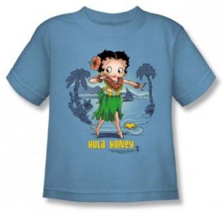 Boop Hula Honey Juvy Light Blue T Shirt BB238 KT: Fashion T Shirts: Clothing