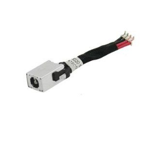 Laptop 4 Pin Connector DC Power Jack w Cable for HP MINI 110: Electronics