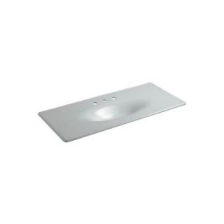 KOHLER Iron/Impressions Vanity Top Bathroom Sink in Ice Grey K 3053 8 95