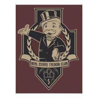 Real Estate Tycoon Club Print 