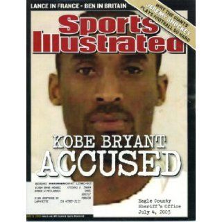 Sports Illustrated July 28, 2003 Kobe Bryant Accused, Lance Armstrong, Ben Curtis/British Open, Natalie Coughlin, Jeremy Shockey/New York Giants, Frontier Days Rodeo: Sports Illustrated: Books