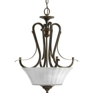 Progress Lighting Melody Collection Oil Rubbed Bronze 2 light Foyer Pendant DISCONTINUED P3844 108