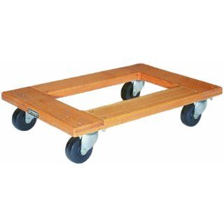 Hamilton DW244 E 2030 Hardwood Dolly with 4 Swivel Casters, 1000lbs Capacity, 30" Length x 20" Width x 7 3/4" Height: Industrial & Scientific
