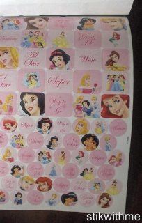 Disney Princesses Peel & Stick SCRAPBOOK STICKERS TABLET Over 270 STICKERS New : Other Products : Everything Else
