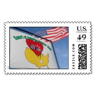 Heart of America Tractor Club Flag Stamp