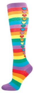 Socksmith Hearts Backseam Knee High Socks: Clothing