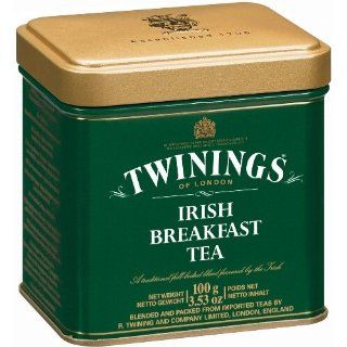 Twinings Irish Breakfast 100 Gram Loose Tea Tin, Set of 2 Kitchen & Dining