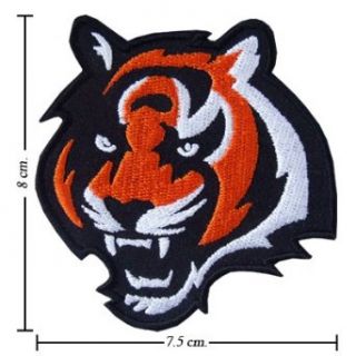 Cincinnati Bengals Logo II Embroidered Iron Patches: Clothing