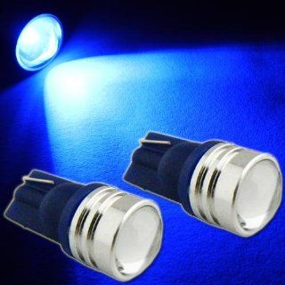 Blue High Power Projector 158 192 285 2825 928 T10 LED Bulbs For Car License Plate, Parking, Interior and Door Lights: Automotive