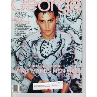 George Magazine (June 1998   Johnny Depp on Cover, 20 Most Fascinating Men in Politics, Poetry by Monica Lewinsky   Maomi Wolf Probes the Wacky Mind of Al Gore) Jr John F Kennedy Books