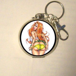 Redhead Pin Up Removes Panties 4 You! Coin, Guitar Pick or Pill Box MADE IN USA!: Everything Else
