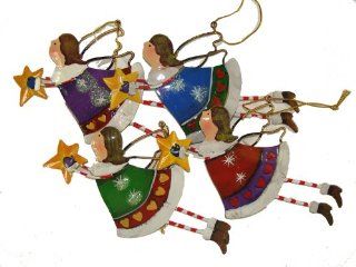 Club Pack of 288 Flying Angel with Star Christmas Ornaments 6"   Decorative Hanging Ornaments