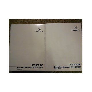 2010 2011 Acura RDX R D X Service Repair Shop Manual Set FACTORY DEALERSHIP OEM: acura: Books