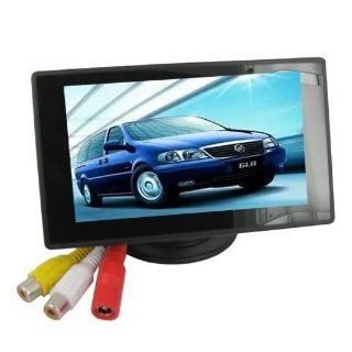 4.3'' Color TFT Car Monitor Support 480 X 272 Resolution + Car/automobile Rear view System Mirror Display Monitor : Vehicle Video Products : Car Electronics