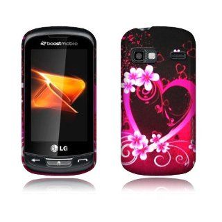 LG Rumor Reflex Ln272 Purple Love Cover: Cell Phones & Accessories