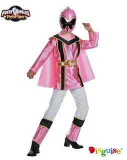 Pink Power Ranger Deluxe Child Large (10 12) Costume: Toys & Games