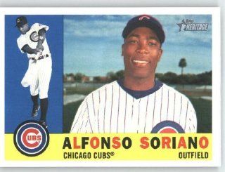 Alfonso Soriano   Chicago Cubs   2009 Topps Heritage Card # 305   MLB Trading Card Sports Collectibles