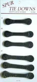 Spur Tie Downs   Black : Equestrian Equipment : Sports & Outdoors