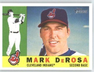 Mark DeRosa   Chicago Cubs   2009 Topps Heritage Card # 294   MLB Trading Card: Sports Collectibles
