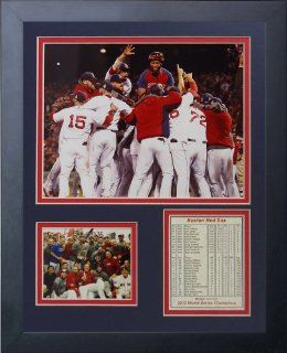 2013 Red Sox World Series Champions 11" x 14" Framed Photo Collage by Legends Never Die, Inc.   Huddle   Decorative Plaques