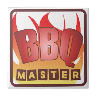 BBQ Master Tile Trivet   Frame Available