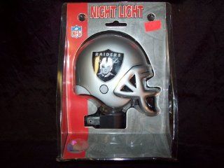 Oakland Raiders Helmet Nightlight : Sports Fan Throw Blankets : Sports & Outdoors