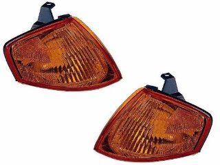 Mazda 323 Protege 99 00 Corner Signal Park Lights   Lamps Pair Set Left & Right: Automotive
