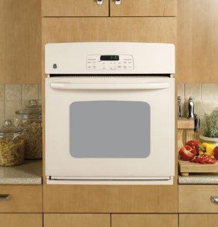 GE JKP30DPCC 27" Bisque Electric Single Wall Oven: Appliances