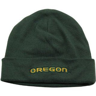 Oregon Ducks Infant Green Solid Ski Knit Beanie : Basketball Equipment : Sports & Outdoors